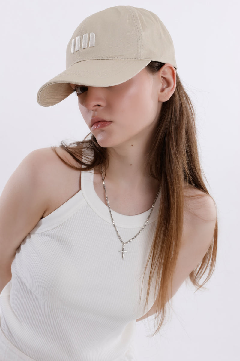 【unsually】ライトベージュcap Original Embroidered Cap (light beige) – unsually