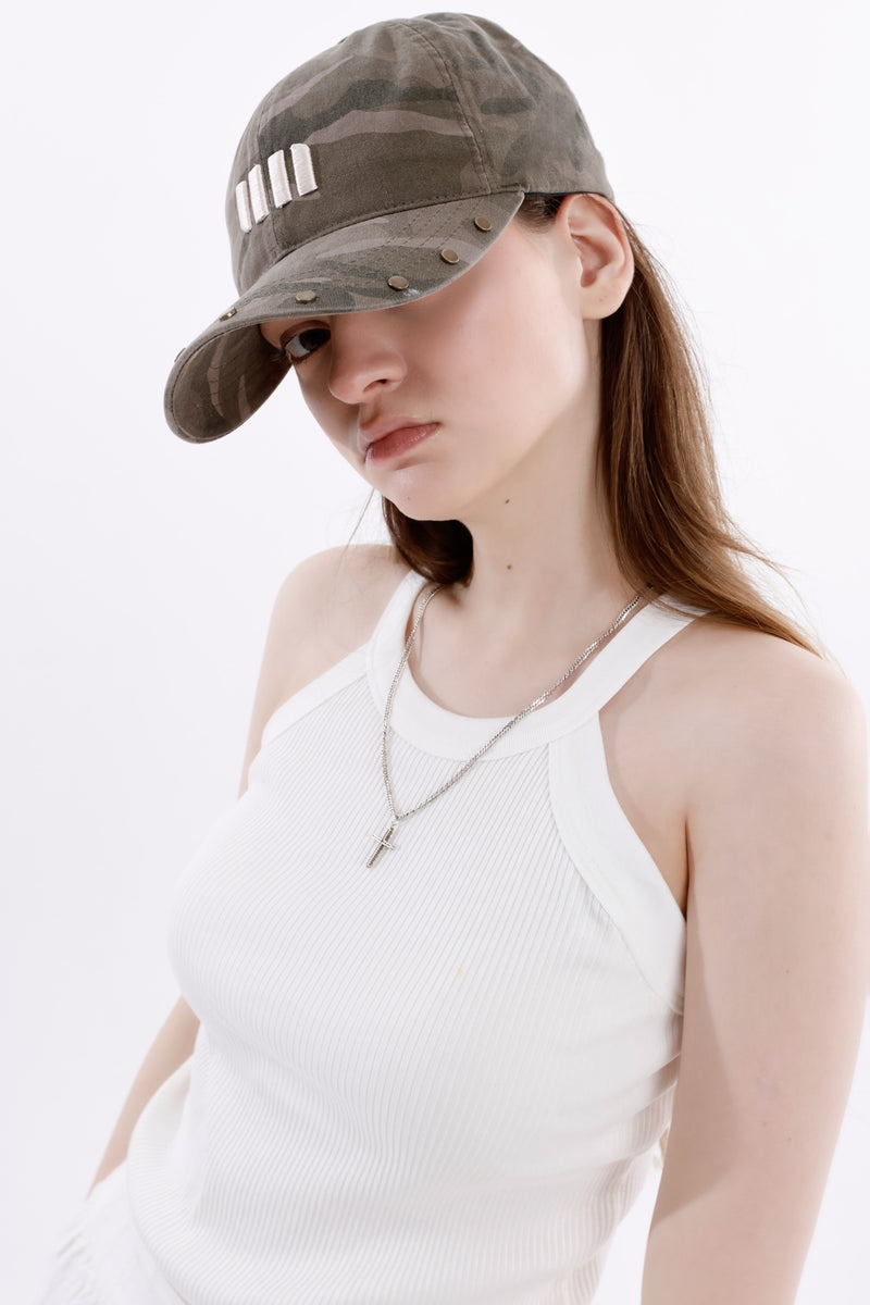Restock】 Studded Camo Cap (camouflage) – unsually