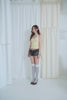 Halter Neck Lace Top -lemon yellow