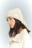 Back-Ribbon Warm Knit Hat