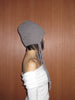 Fringe Knit Beanie Gray