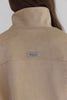 Velour High Neck Jacket -beige