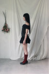 Balloon Mini Skirt(black)