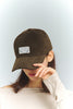 Corduroy Lace Tag Cap