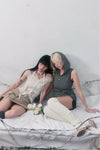Dot Sheer Blouse(ivory)