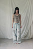 Check Corset Bustier(beige)