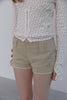 Napoleon Lace Shorts -beige