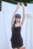 Lace Camisole Blouse -black