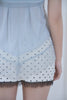 Lace Camisole Blouse -dusty blue
