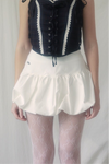 Balloon Mini Skirt(ivory)