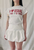 Balloon Mini Skirt(ivory)