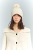 Sparkle Pom Knit Cap