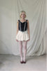 Check Corset Bustier(navy)
