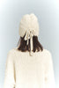 Back-Ribbon Warm Knit Hat