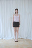 Dot Mini Skirt -black