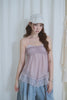 Lace Camisole Blouse -lavender pink