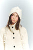 Snow Puff Knit Hood