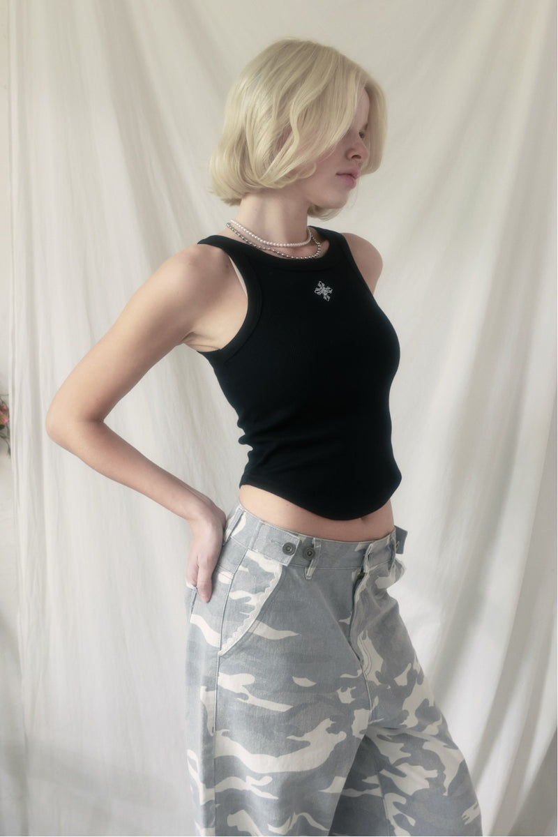 Original Logo Tank Top(black) – unsually