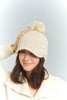 Sparkle Pom Knit Cap