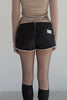 Napoleon Lace Shorts -black