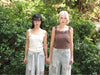 Rose Knit Sleeveless(brown)