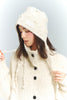 Snow Puff Knit Hood