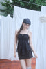 Lace Camisole Blouse -black