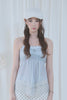 Lace Camisole Blouse -dusty blue
