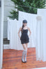 Lace Camisole Blouse -black