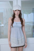 Lace Camisole Blouse -dusty blue