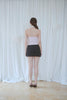 Dot Mini Skirt -black