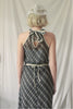 Halter Neck Check Dress