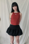Balloon Mini Skirt(black)