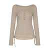 Fur Trim Knit Set-Up -beige