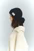 Back-Ribbon Warm Knit Hat