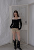 Napoleon Lace Shorts -beige