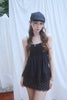 Lace Camisole Blouse -black