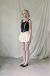 Check Corset Bustier(navy)