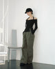 Multi-button Cargo Pants(khaki)