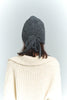 Back-Ribbon Warm Knit Hat