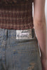 Vintage Damaged Denim