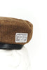 Classic Check Leather Beret