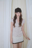Lace Newsboy Cap-black