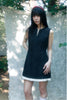 Tweed Frill Dress