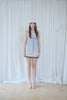 Lace Camisole Blouse -dusty blue