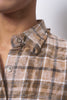 Damaged Check Frill Shirt