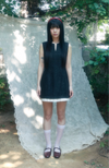 Tweed Frill Dress