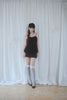 Lace Camisole Blouse -black