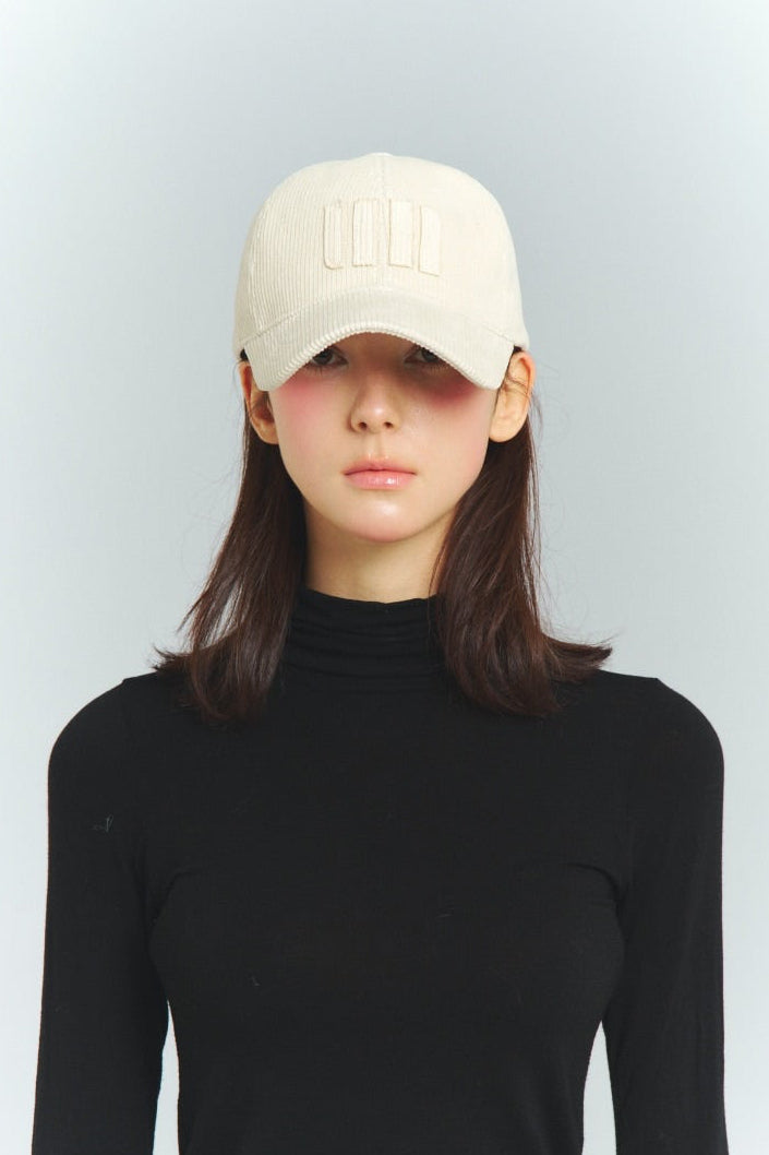 Corduroy Stitch Logo Cap – unsually