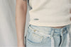 Lace Wide Denim